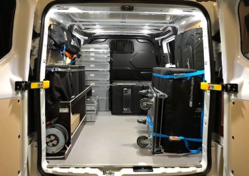 Tonaufnahme.ch - Transporter für excellent live sound - PA-Live-Beschallung - Band-Mobil - Ford Transit Custom